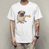 Personality Spoof Pug, Men's T-shirt