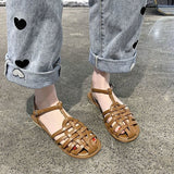 Women's Fashion Outerwear Flats, All-match Sandals