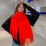 Women’s Fashion Solid Color Scarf or Neck Shawl
