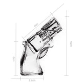 Pistol Shape Molding Glass