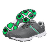 Men's Professional Waterproof Spikes, Plus Size Golf Shoes