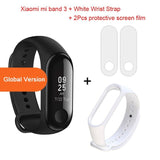 Global Version Xiaomi MI 3 Fitness Tracker, 0.78 OLED Touch Screen 50M Waterproof Band Smart Bracelet