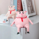 Piggy Squeeze Toy – Soft Antistress Doll, Sensory & Stress Relief Tool for Specially Abled Kids, Therapy Play Gift