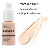 Matte Concealer Foundation Cream – Oil Control Natural Finish Makeup