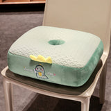 Cartoon Printed Ice Silk Cushion, Lightweight Summer Pillow