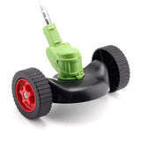 Grass Trimmer Wheel Attachment – Portable Lawn Mower Roller Support Tool