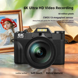 6K HD Digital Retro Mirrorless Camera