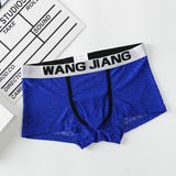 Ice Silk Mesh Fabric, Translucent Men's Underwear (Pack of 2)