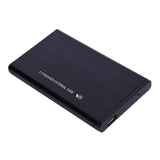 2.5-Inch USB 3.0 External HDD SSD Enclosure Aluminum Hard Drive Case SATA, No Storage Included