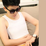 Women's Fashion, Simple Solid Color, Tomboy Vest Corset