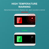 AI Intelligent Voice Doorbell with Broadcast Function and Built-in Thermometer