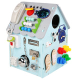 Montessori Early Childhood Education for Baby, Busy House Box, DIY Educational Toys