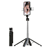 Quadrupod Double Fill Light, Mobile Phone Bluetooth Selfie Stick
