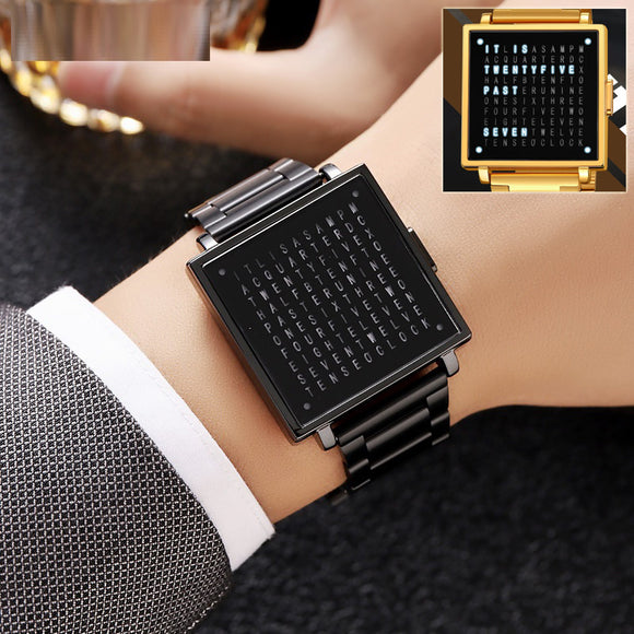 Fashion Wristwatch for Unisex, Waterproof LED Light Outdoor Digital Business Sports Electronic Clock