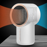 Office Desktop Mini Heater, PTC Ceramic Heating Element Electric Heater, Household Dormitory Heater