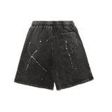 Men's Drawstring Elastic Waist Straight Shorts