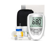 Household Blood Glucose Meter, Uric Acid Tester, Total Cholesterol, and Blood Lipid Monitor