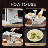 Dumpling Mould, Double Head Lazy Artifact Manual Press Noodle Dumpling Maker, Kitchen Accessories