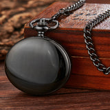 Skull Hollow Flip Retro Mechanical Pocket Watch