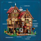 Europe-century Model Decoration Toys, Puzzle Assembled Building Blocks