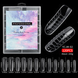 Crystal Nail Extension Mold without Paper Tray Box