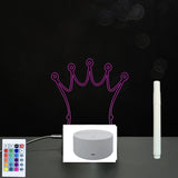 3D Acrylic Handwriting Message Board LED Light, Creative Note Lamp