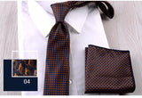 Business Formal Wear, Casual Tie + Pocket Square Combination