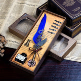 Wings Fountain Pen Dip Pen Ink Calligraphy Quill Set