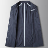 Men’s Spring Summer Lapel Jacket – Lightweight Casual Outerwear