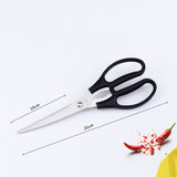 Kitchen and Household Stainless Steel Multifunctional Food Scissors