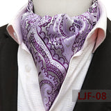 British Style Men’s Jacquard Polyester Scarf
