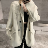 Loose Hong Kong Style, Casual Autumn Jacket