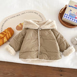 Children's Fleece-lined Furry Coat