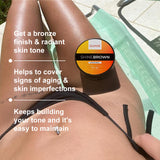 Intensive Tanning, Luxe Gel Body Cream, After Sun Repair, Combination of Aloe Vera Gel, Best for Wheatish Complexion, Beach Bronzer Summer Gadgets