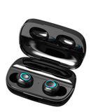 Bluetooth Headset with Microphone LED Display