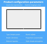 Polyester Portable Folding Da-mat Screen Projection Film Cloth