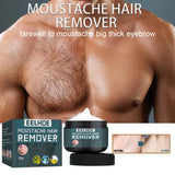 Men's Hair Removal Cream, Clean and Gentle Application