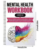 Mental Health Notebook, Stress Management Notepad