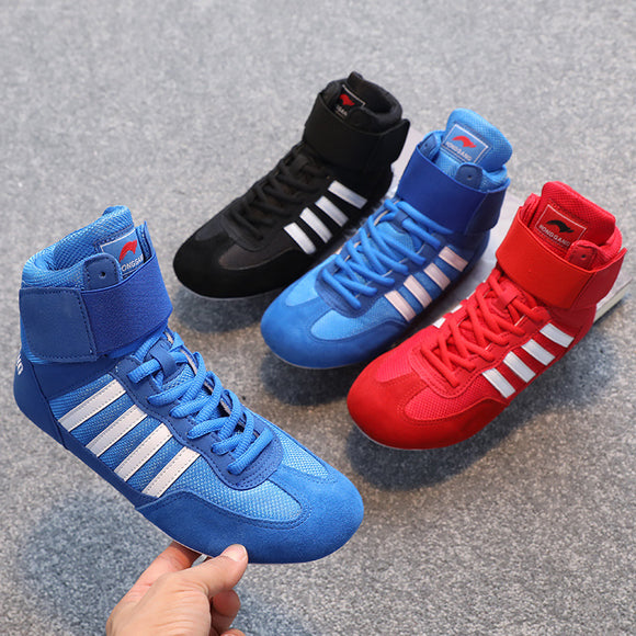 Men and Women's Training Boxing Sneakers, Wrestling Shoes