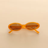 Kids' Retro Concave Sunglasses with UV Protection