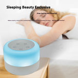 White Noise Sleeping Aid Instrument, Soothing Sleep Breathing Table Lamp
