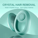 CJE-ER Upgraded Magic Crystal Hair Eraser for Women and Men, Physical Exfoliating Device, Painless Hair Removal Tool for Legs, Back, Arms
