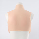 Silicone Short High Collar Filled CD Cross-dressing Breast Prosthesis or Fake Breast Implants
