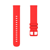 Solid Color Universal Buckle Silicone Watch Strap (Pack of 2)