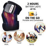 Electric Infrared Heating Knee Massager Wrap, Elbow Joint Support Vibration Physiotherapy Device