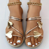 Heart Shape Slippers, Summer Flat Love Beach Shoes for Women