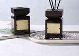 Hotel Fragrance Rattan Reed Diffuser with Wooden Lid, Essential Oil