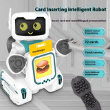 Electric Intelligent Robot Toy with Touch Sensor and Programming Interaction
