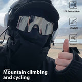 Windproof Cycling Sunglasses for Men and Women with Eye Protection