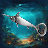 Creative Fish Handle Metal Beer Bottle Opener, Bar Accessories Tools, Beer Openors, Gift Ideas, Kitchen Gadgets